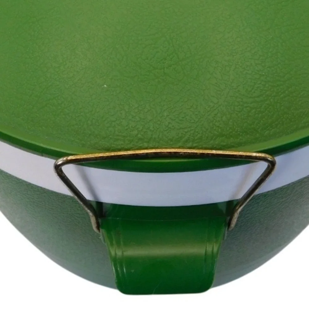 VTG Retro 70s Sun Frost Green Therm-O-Ware‎ Insulated 2 Qt Cooler Ice Bucket